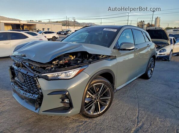 3PCAJ5FA3PF123172 2023 INFINITI QX50 Серый Передняя левая четверть