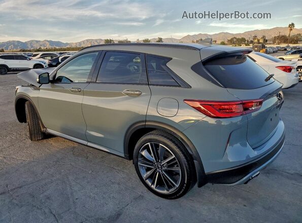 3PCAJ5FA3PF123172 2023 INFINITI QX50 Серый Задняя левая четверть
