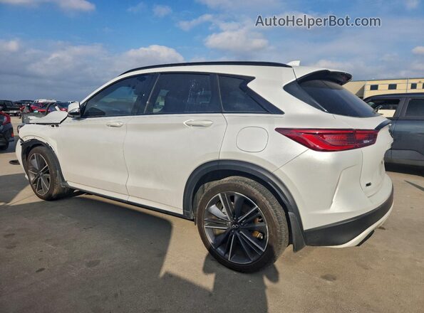 3PCAJ5FB0PF108282 2023 INFINITI QX50 White Tył lewy
