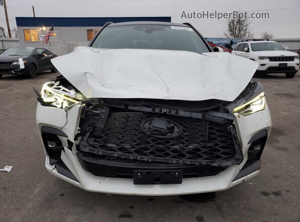 3PCAJ5FB2RF101126 2024 INFINITI QX50 White Vista frontal