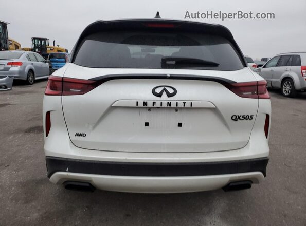 3PCAJ5FB2RF101126 2024 INFINITI QX50 White Vista trasera