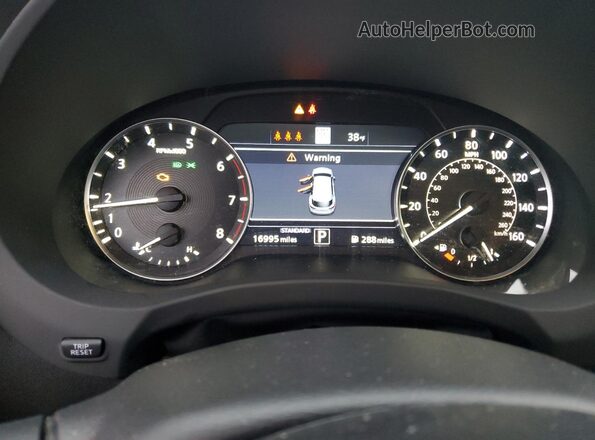 3PCAJ5FB2RF101126 2024 INFINITI QX50 White Vista del cuadro de instrumentos