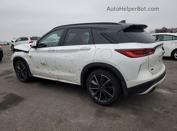 3PCAJ5FB2RF101126 2024 INFINITI QX50 White Trasero izquierdo