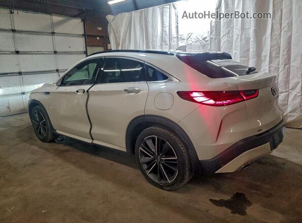 3PCAJ5J37NF114187 2022 INFINITI QX55 Белый Задняя левая четверть