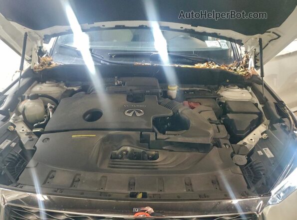 3PCAJ5J37NF114187 2022 INFINITI QX55 Белый Вид подкапотного пространства