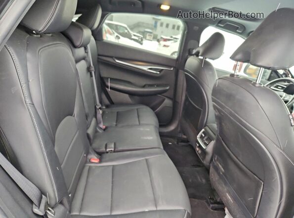 3PCAJ5J37NF115792 2022 INFINITI QX55 Black Vista de los asientos traseros