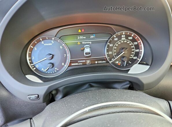 3PCAJ5J38NF113971 2022 INFINITI QX55 Синий Вид щитка приборов