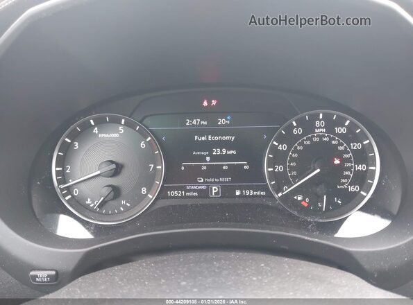 3PCAJ5JR0SF101443 2025 INFINITI QX55 Blue Widok tylnych siedzeń