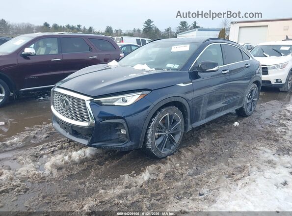 3PCAJ5JR0SF101443 2025 INFINITI QX55 Blue Przód lewy