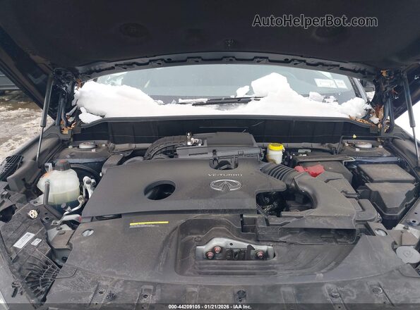 3PCAJ5JR0SF101443 2025 INFINITI QX55 Blue Widok z tyłu