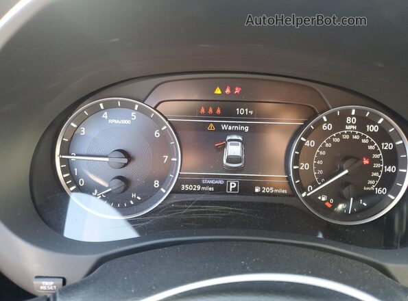 3PCAJ5JR3PF112749 2023 INFINITI QX55 White Instrument cluster view