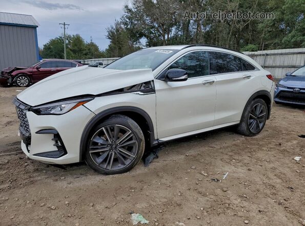 3PCAJ5JR6PF105228 2023 INFINITI QX55 Белый Передняя левая четверть