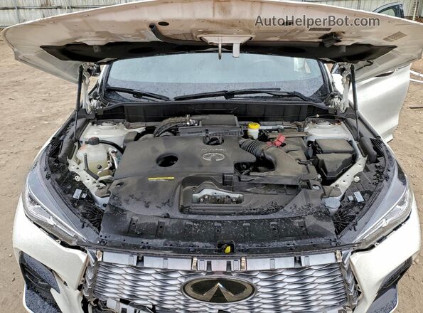 3PCAJ5JR6PF105228 2023 INFINITI QX55 Белый Вид подкапотного пространства