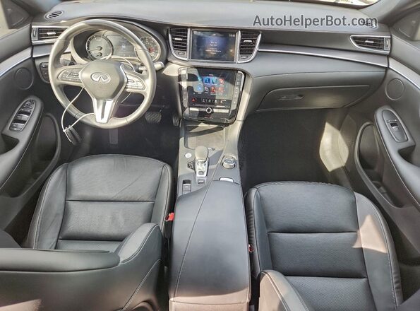 3PCAJ5JR6PF105228 2023 INFINITI QX55 Белый Вид панели приборов