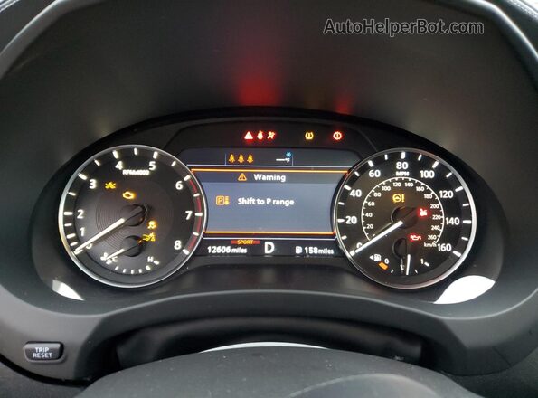 3PCAJ5JR7RF108190 2024 INFINITI QX55 Black Widok zestawu wskaźników
