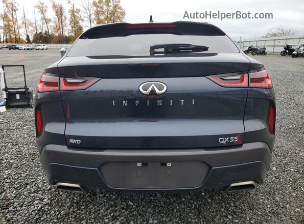 3PCAJ5JR7RF108190 2024 INFINITI QX55 Black Widok z tyłu