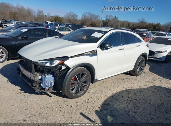 3PCAJ5JR9PF105238 2023 INFINITI QX55 Белый Передняя левая четверть