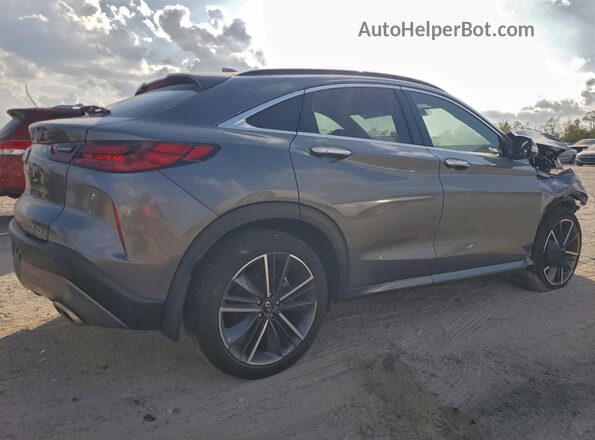 3PCAJ5JR9PF123013 2023 INFINITI QX55 Серый Задняя правая четверть