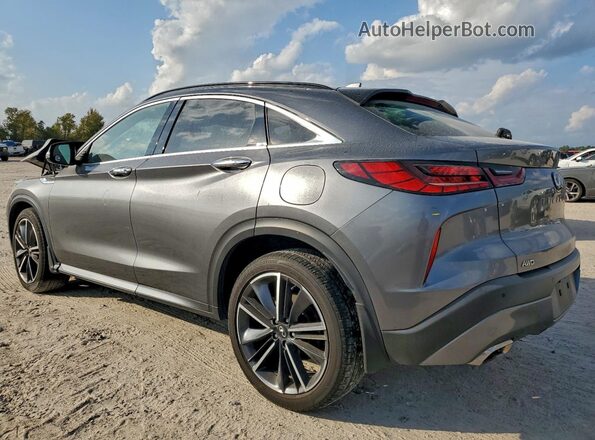 3PCAJ5JR9PF123013 2023 INFINITI QX55 Серый Задняя левая четверть