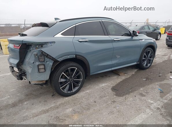 3PCAJ5JR9RF108871 2024 INFINITI QX55 Light Blue Задняя правая четверть