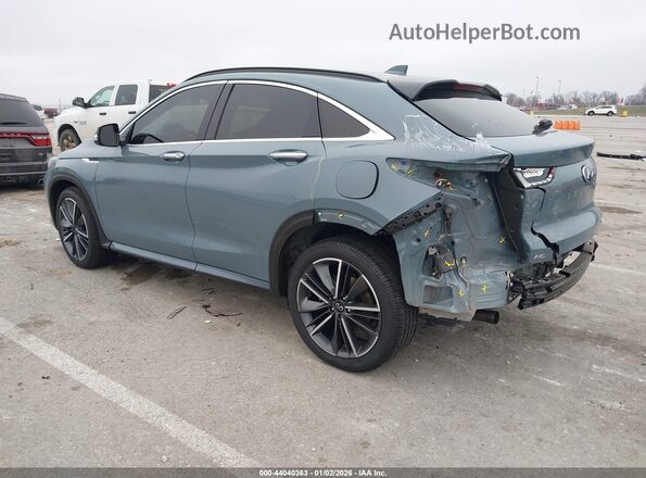 3PCAJ5JR9RF108871 2024 INFINITI QX55 Light Blue Задняя левая четверть