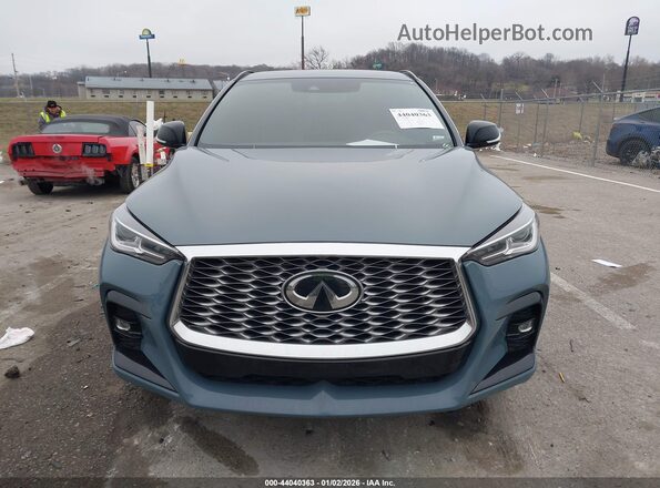 3PCAJ5JR9RF108871 2024 INFINITI QX55 Light Blue Вид щитка приборов