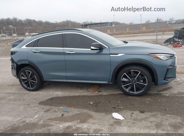 3PCAJ5JR9RF108871 2024 INFINITI QX55 Light Blue Вид задней части салона