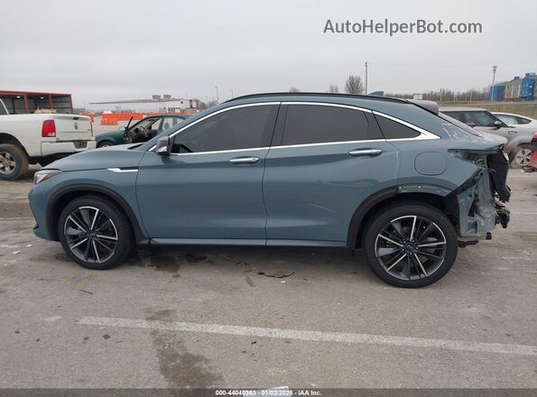 3PCAJ5JR9RF108871 2024 INFINITI QX55 Light Blue Панорамный вид салона 360°