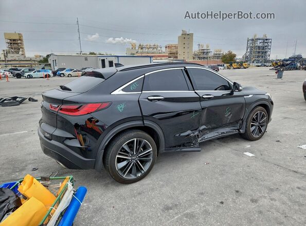 3PCAJ5KR0SF102218 2025 INFINITI QX55 Черный Задняя правая четверть