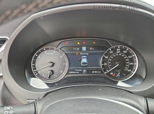 3PCAJ5KR0SF102218 2025 INFINITI QX55 Черный Вид щитка приборов