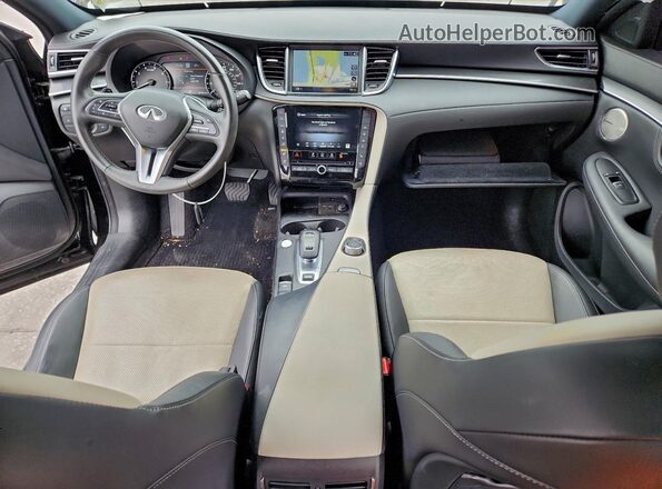 3PCAJ5KR0SF102218 2025 INFINITI QX55 Черный Вид панели приборов