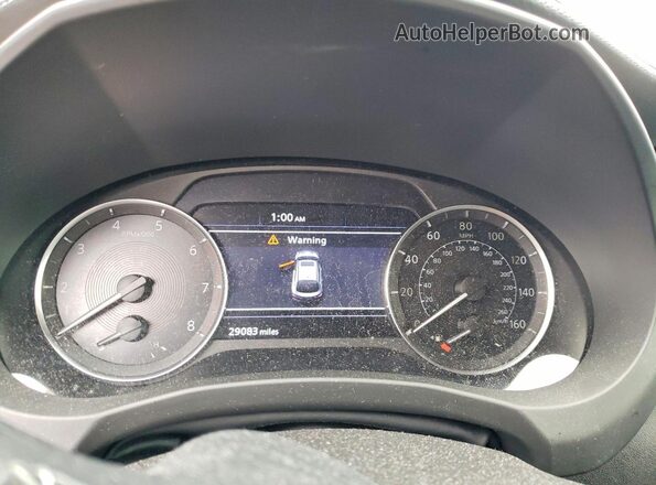 3PCAJ5KR6PF102019 2023 INFINITI QX55 White Vista del cuadro de instrumentos