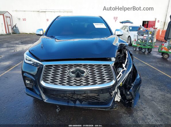 3PCAJ5L32NF103739 2022 INFINITI QX55 Черный Вид щитка приборов