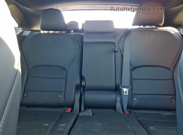3PCAJ5L36NF100018 2022 INFINITI QX55 Black Vista de los asientos traseros