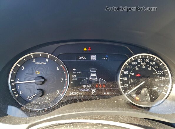 3PCAJ5L36NF100018 2022 INFINITI QX55 Black Vista del cuadro de instrumentos