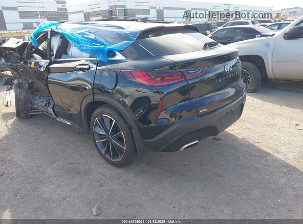 3PCAJ5LR2RF103444 2024 INFINITI QX55 Черный Задняя левая четверть