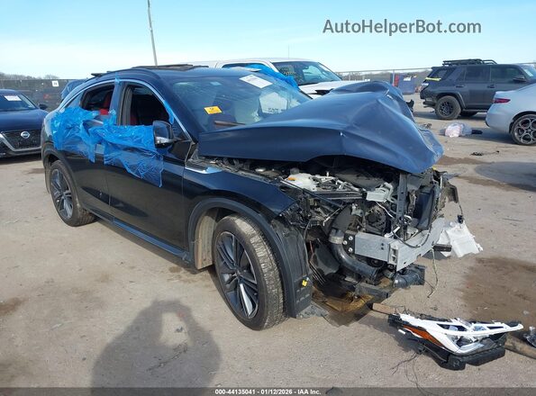 3PCAJ5LR2RF103444 2024 INFINITI QX55 Черный Передняя правая четверть