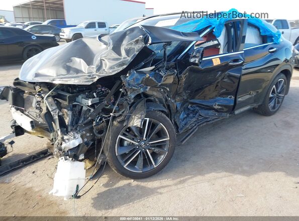 3PCAJ5LR2RF103444 2024 INFINITI QX55 Черный Передняя левая четверть
