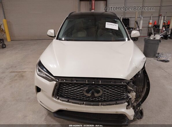 3PCAJ5M14KF145192 2019 INFINITI QX50 Белый Вид панели приборов
