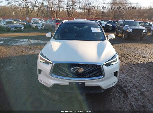 3PCAJ5M39KF117793 2019 INFINITI QX50 Белый Вид щитка приборов