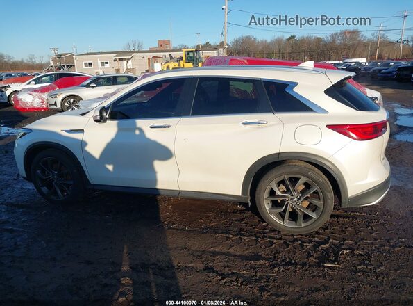3PCAJ5M39KF117793 2019 INFINITI QX50 Белый Панорамный вид салона 360°