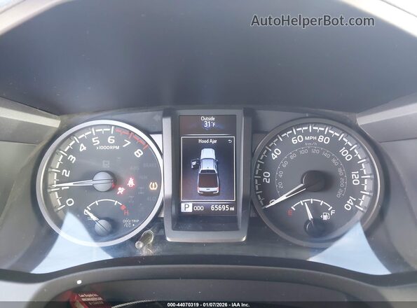 3TMDZ5BN5LM096366 2020 TOYOTA TACOMA 4WD Белый Вид задних сидений