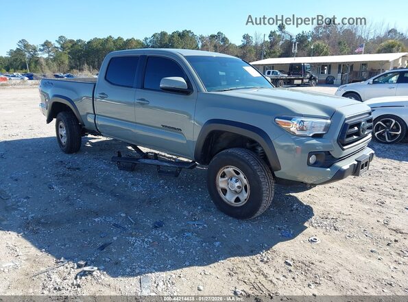 3TMDZ5BN9PM159698 2023 TOYOTA TACOMA Зеленый Передняя правая четверть