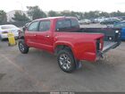 2018 Toyota Tacoma Limited Красный vin: 3TMGZ5AN4JM183168
