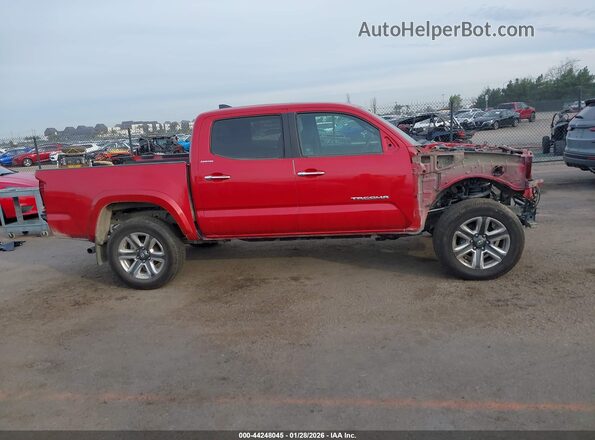 3TMGZ5AN4JM183168 2018 TOYOTA LIMITED Красный Вид задней части салона