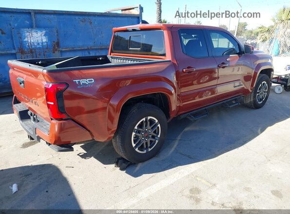3TMKB5FN9SM035400 2025 TOYOTA TACOMA Orange Задня права чверть