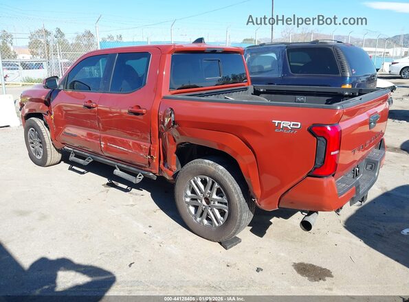 3TMKB5FN9SM035400 2025 TOYOTA TACOMA Orange Задня ліва чверть