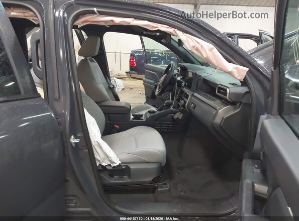 3TMLB5JN5SM190392 2025 TOYOTA TACOMA Gray Widok wnętrza z przodu