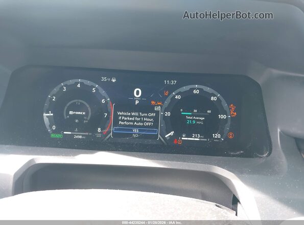 3TYLC5LN0RT007943 2024 TOYOTA TACOMA HYBRID White Հետևի նստատեղերի տեսք