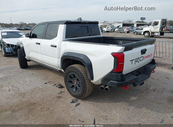 3TYLC5LN3ST044832 2025 TOYOTA TACOMA HYBRID Белый Задняя левая четверть